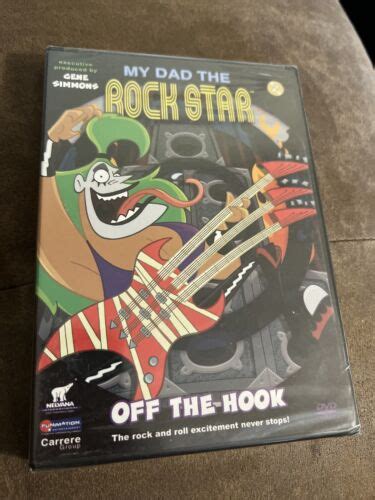 My Dad The Rock Star Vol 2 Off The Hook Dvd Cartoon Gene Simmons New