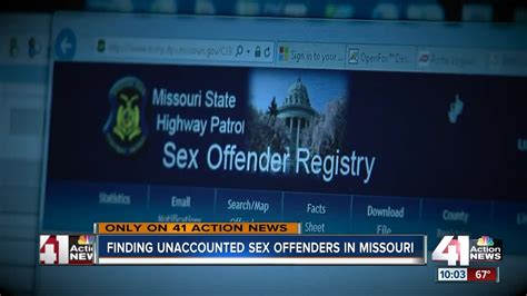 Audit Mo Makes Progress In Finding Unregistered Offenders