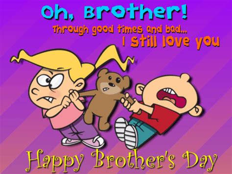 Wright brothers day is not a public holiday. Oh, Brother! Free Brother's Day eCards, Greeting Cards | 123 Greetings