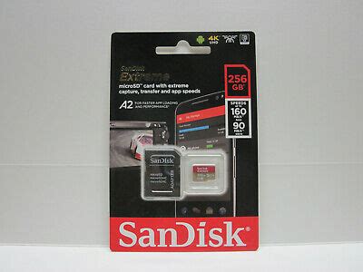Best memory card for gopro. Sandisk 256GB Micro Extreme V30 4K HD SD card GoPro Hero 8 7 black silver white | eBay