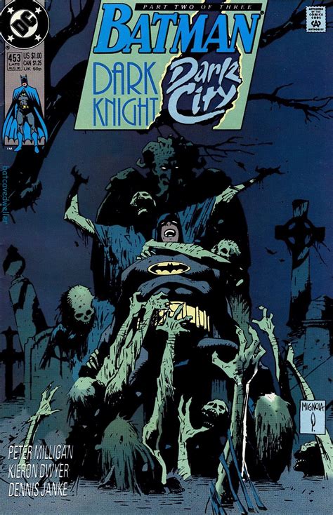 Batman 453 1990 Stunning Cover By Mike Mignola Mike Mignola Art