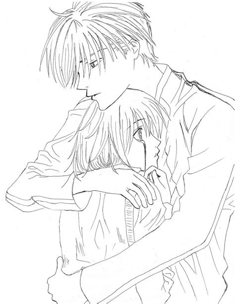 Coloriage Couples Anime Coloriages Gratuits