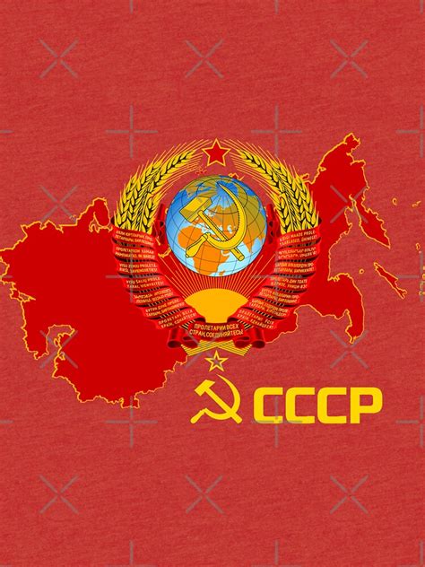 Cccp The Soviet Union T Shirt By Enigmaart Redbubble
