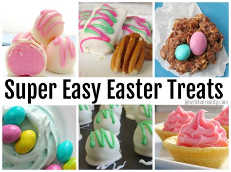 Super Easy Easter Treats Kids Will Love Written Reality