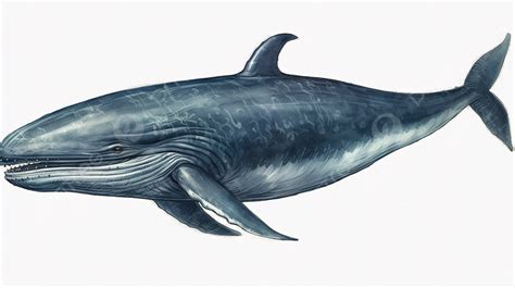رسم الحوت الازرق