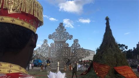 Ethiopias Meskel Festival Bonfires Robes And Crosses Bbc News