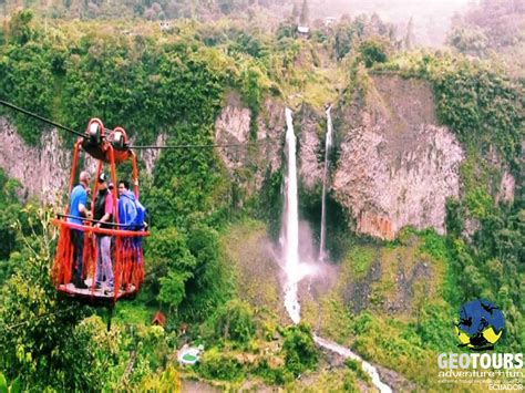 Cascadas En Baños De Agua Santa Geotours Adventure Travel Tour