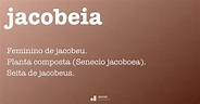 Jacobeia - Dicio, Dicionário Online de Português