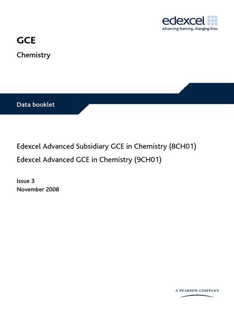 Also, for upper secondary education. Data Booklet - A Level Chemistry | Ester | Infrared ...