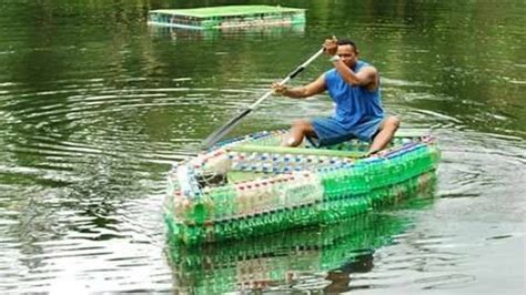 Plastic Bottle Boat Soda Water Bottles Youtube