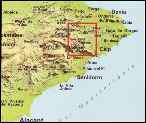 Marina Dor Mapa Espanha Mapa