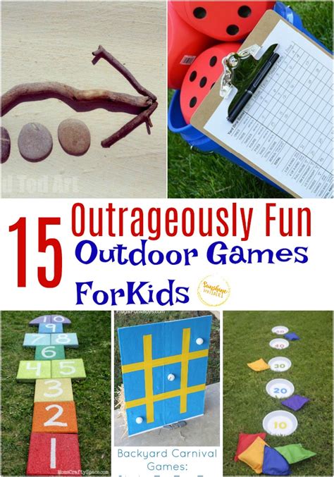 15 Outrageously Fun Outdoor Games For Kids This Summer Sunshine Whispers