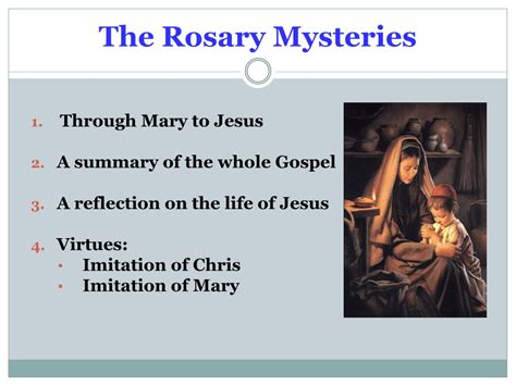 Ppt The Rosary Powerpoint Presentation Free Download Id9354020