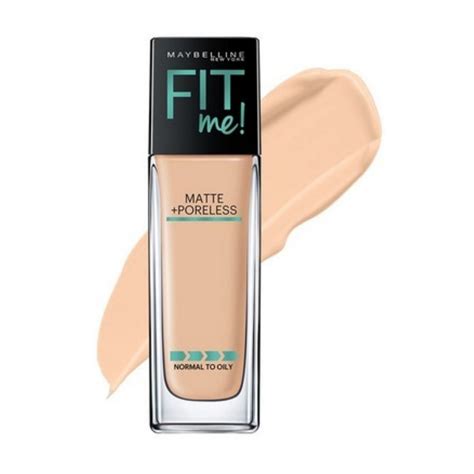 Maybelline Fit Me Base De Maquillaje L Quida Matte Antiporos Warm