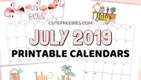 Pink Flamingo Printable Calendar For 2020 Cute Freebies For You Calendar Printables