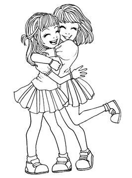 kids  funcom  coloring pages  bff