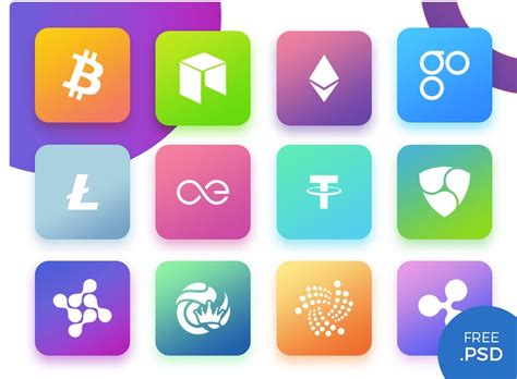 Free Cryptocurrency Icon Packs Vector Crypto Icons Gấu Đây