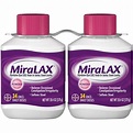 Miralax Laxative Powder For Gentle Constipation Relief (34 Doses, 2 Ct ...