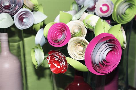 Diy How To Make A Beautiful Paper Flower Centerpiece Catch My Party