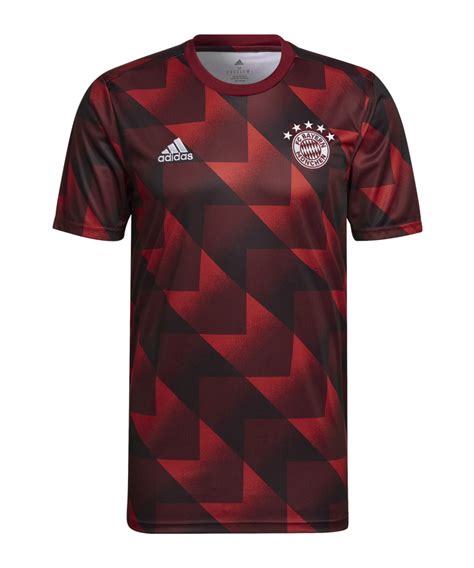 Adidas Fc Bayern München Prematch Shirt 20222023 Red