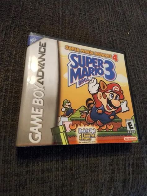 Super Mario Advance 4 Super Mario Bros 3 Nintendo Game Boy Advance Gba