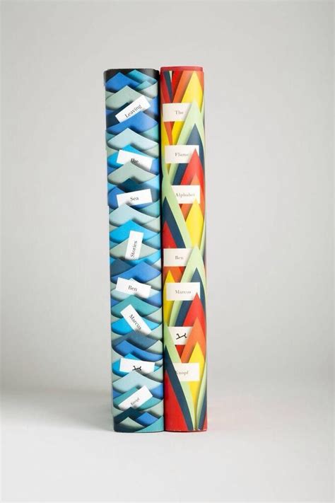 Peter Mendelsund Spines Love The Paper Collage Effect Of These Spines