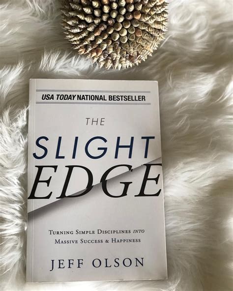 The Slight Edge | The slight edge, Book cover, Books