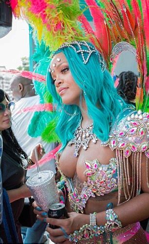 see the see through bejeweled bikini rihanna wore for barbados festival ackcity news