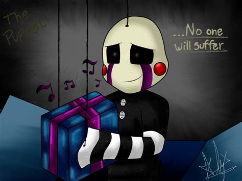 Puppet And The Music Box Fnaf2 By Alyxsloane On Deviantart