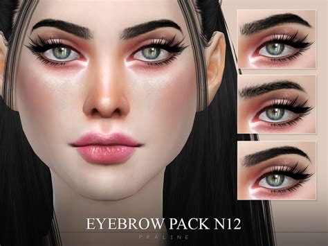Sims Praline Eyebrows