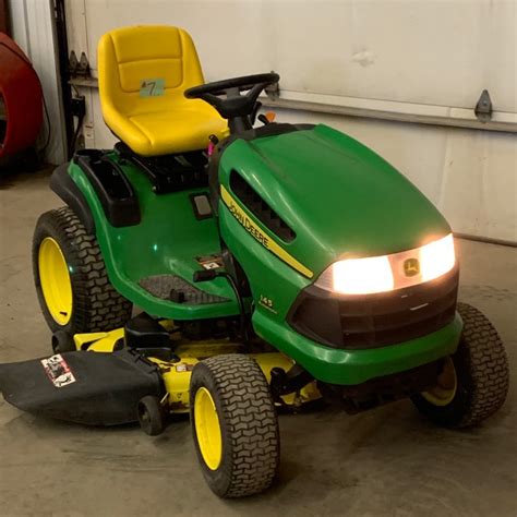 John Deere 145 Automatic Lawn Tractor July John Deere Equipment