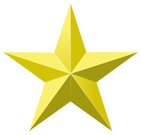 Download Gold Star PNG Image for Free