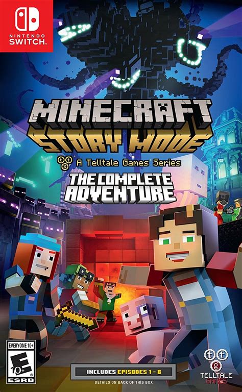 Amazon Reveals Box Art And Release Date For Minecraft Story Mode On