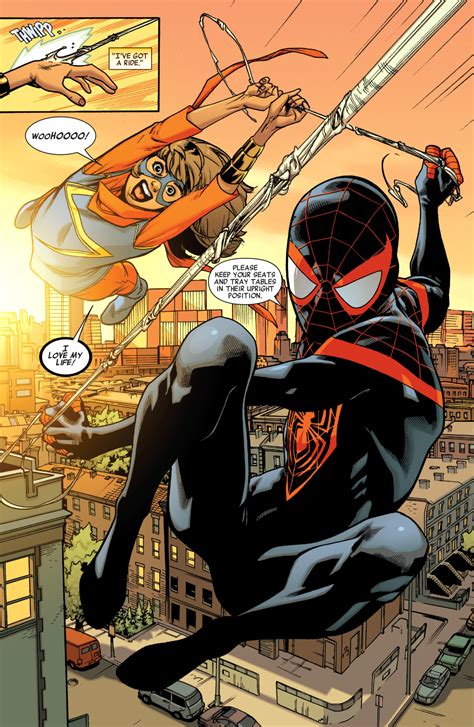 Spider Man Miles Morales And Miss Marvel Kamala Khan Comicnewbies