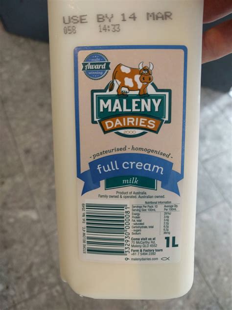 Maleny Dairies Full Cream