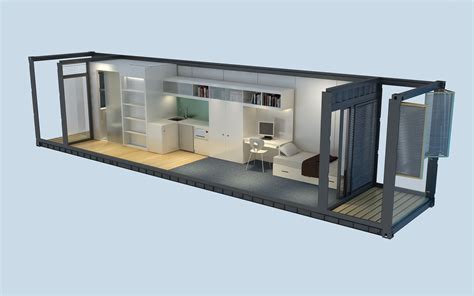 40 Ft Container House Floor Plans