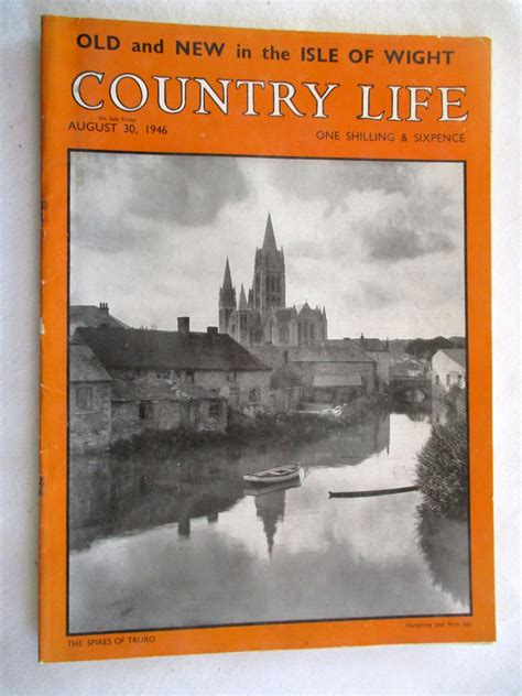 Country Life Magazine 1946 August 30 Senora Dona Emilia Echandia