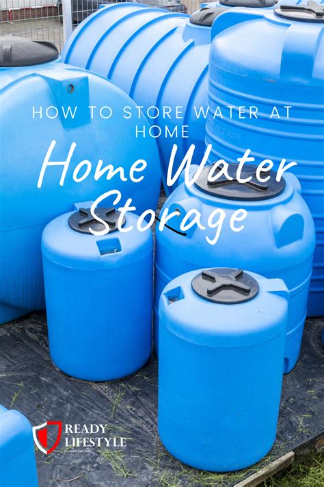 Storing Water At Home How Much You Need With Storage Tips Water