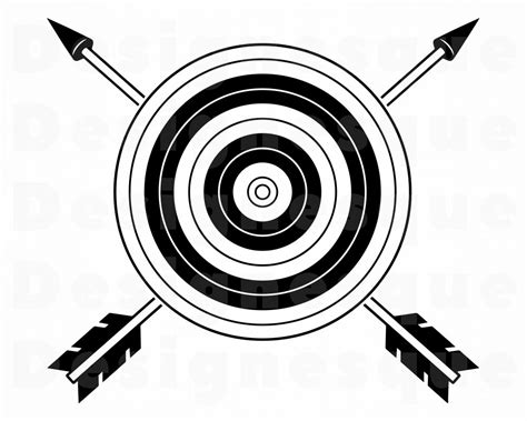 Archery Logo Svg Archery Svg Archery Target Svg Arrow Svg Etsy
