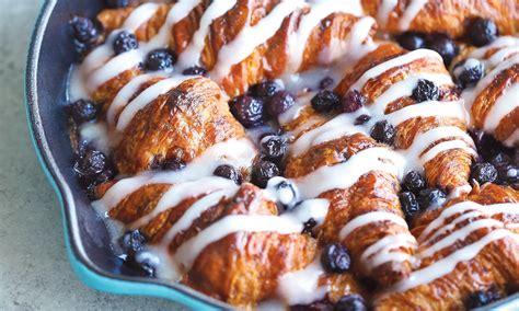 Overnight Blueberry Croissant Breakfast Bake Is A Recipe For Sweet