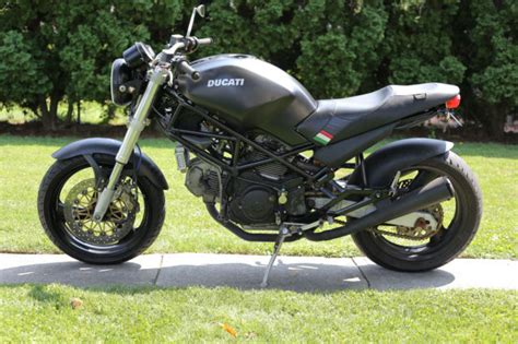 1999 Ducati Monster 750 Dark Low Miles Cafe Racer Project