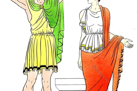 Greek Doric Costumes During The So Called Golden Age Of Greece World4