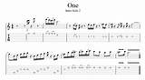 One Guitar Tabs By Metallica Photos