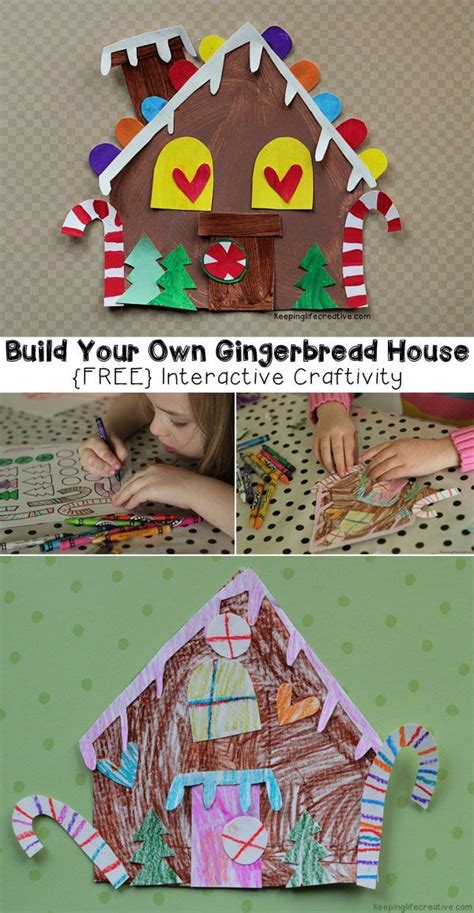 Offering a large selection of plants for your home and garden, fresh floral … Printable Gingerbread Craft Template | Gingerbread houses, For kids and Crafts for kids