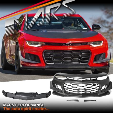 Zl1 1le Style Front Bumper Bar With Grille For Chevrolet Camaro 2016
