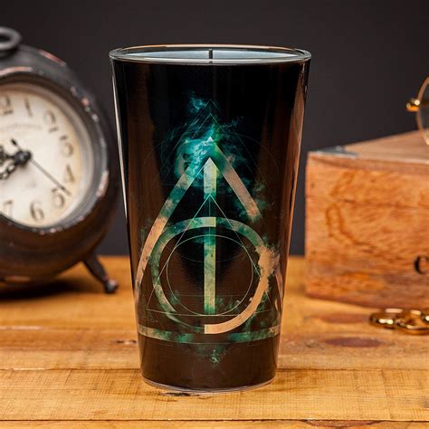 Harry Potter Deathly Hallows Glass Harry Potter Deathly Hallows