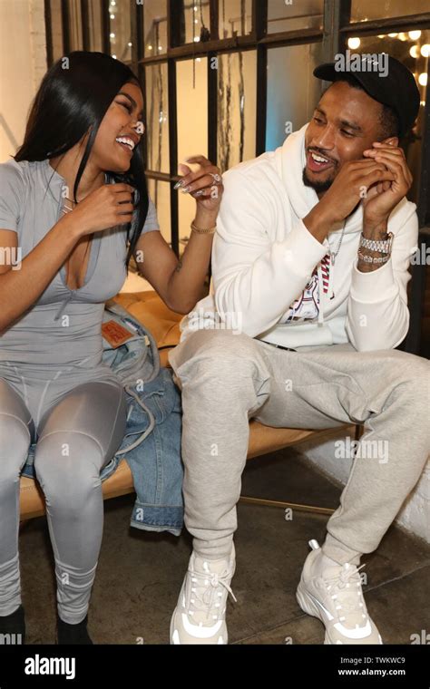 Los Angeles Ca Usa 20th June 2019 Teyana Taylor And Trey Songz Attend The Amazon Music House
