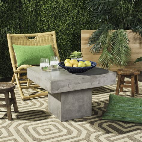 Shop our best selection of patio furniture & outdoor seating to reflect your style and inspire your outdoor space. VNN1016A Patio Tables - Furniture by Safavieh