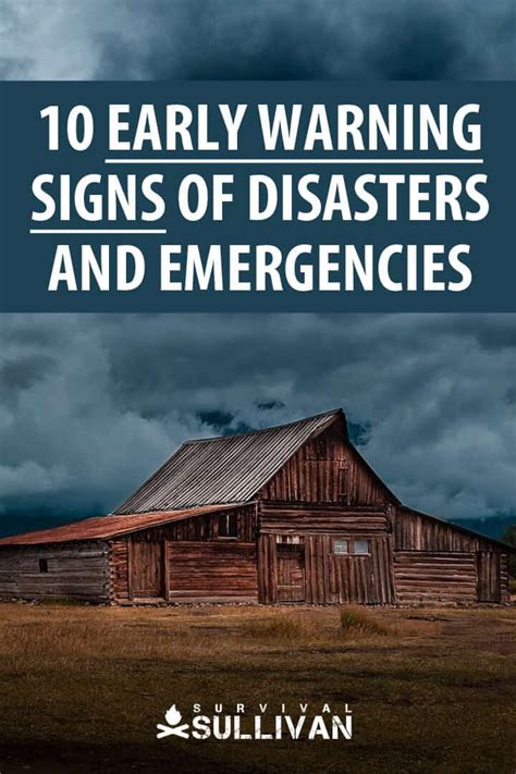 13 Early Warning Signs Of Natural Disasters Survival Sullivan