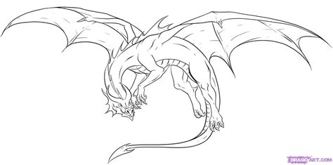 Drawing Dragons Step By Step Drawing Guide By Dawn Рисовать